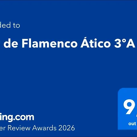 Апартаменты El 2 De Flamenco Atico 3ºa *